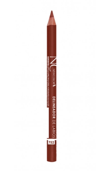 Imagen de DELINEADOR DE LABIOS NC MARRON 752
