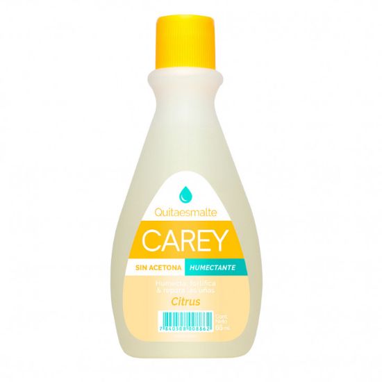 Imagen de QUITAESMALTE CAREY HUMECTANTE CITRUS 65ML