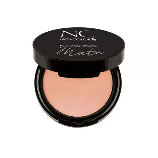 Imagen de POLVO COMPACTO NEWCOLOR MARRON CLARO