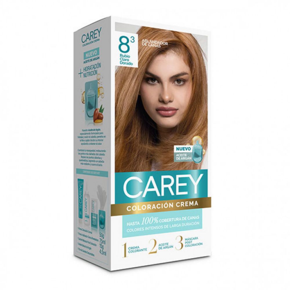 Imagen de TINTE CAREY Nro. 8.3 RUBIO CLARO DORADO