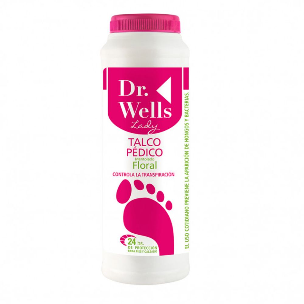 Imagen de TALCO PEDICO DR.WELLS FLORAL 100G