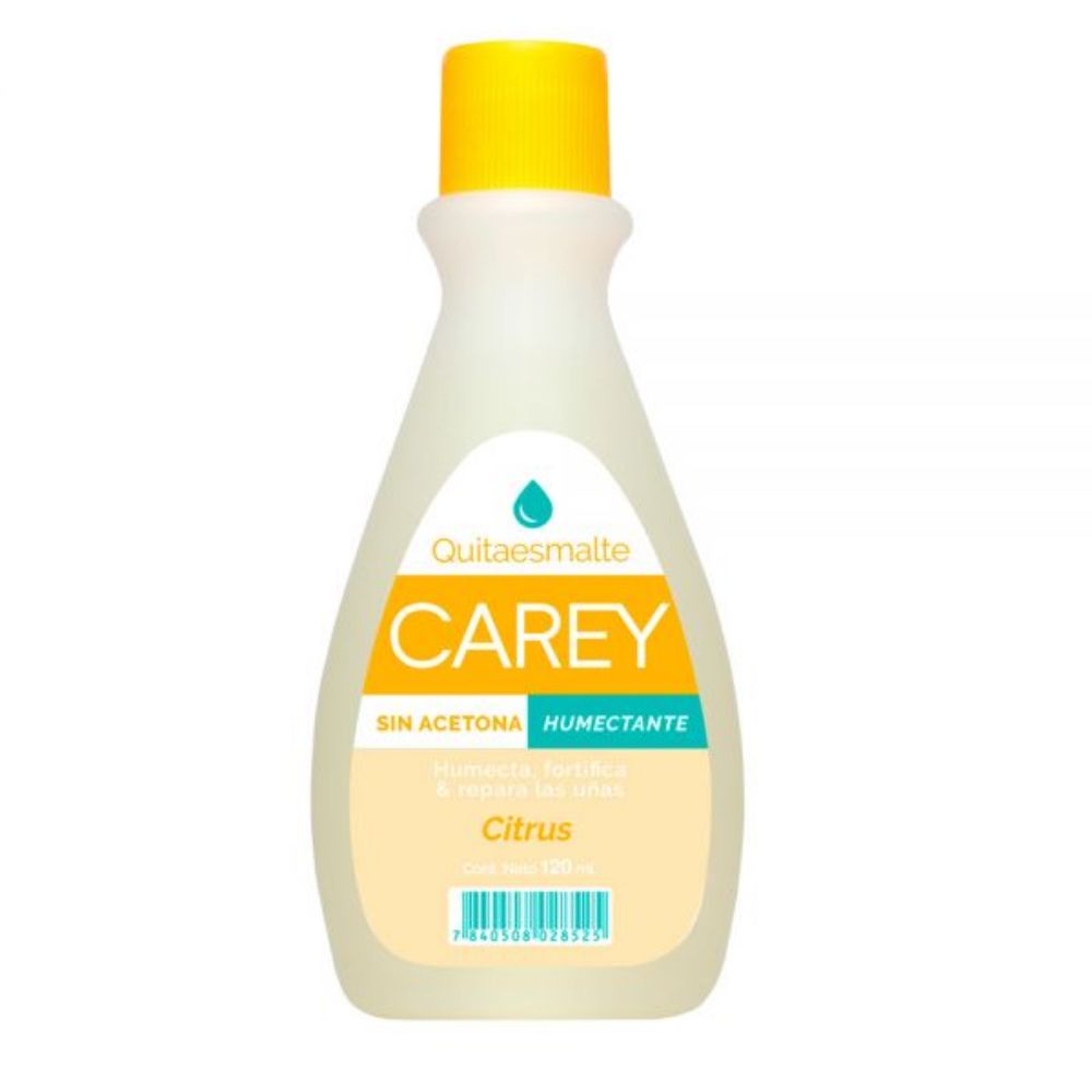 Imagen de QUITA ESMALTE CAREY AMARILLO CITRUS 120ML