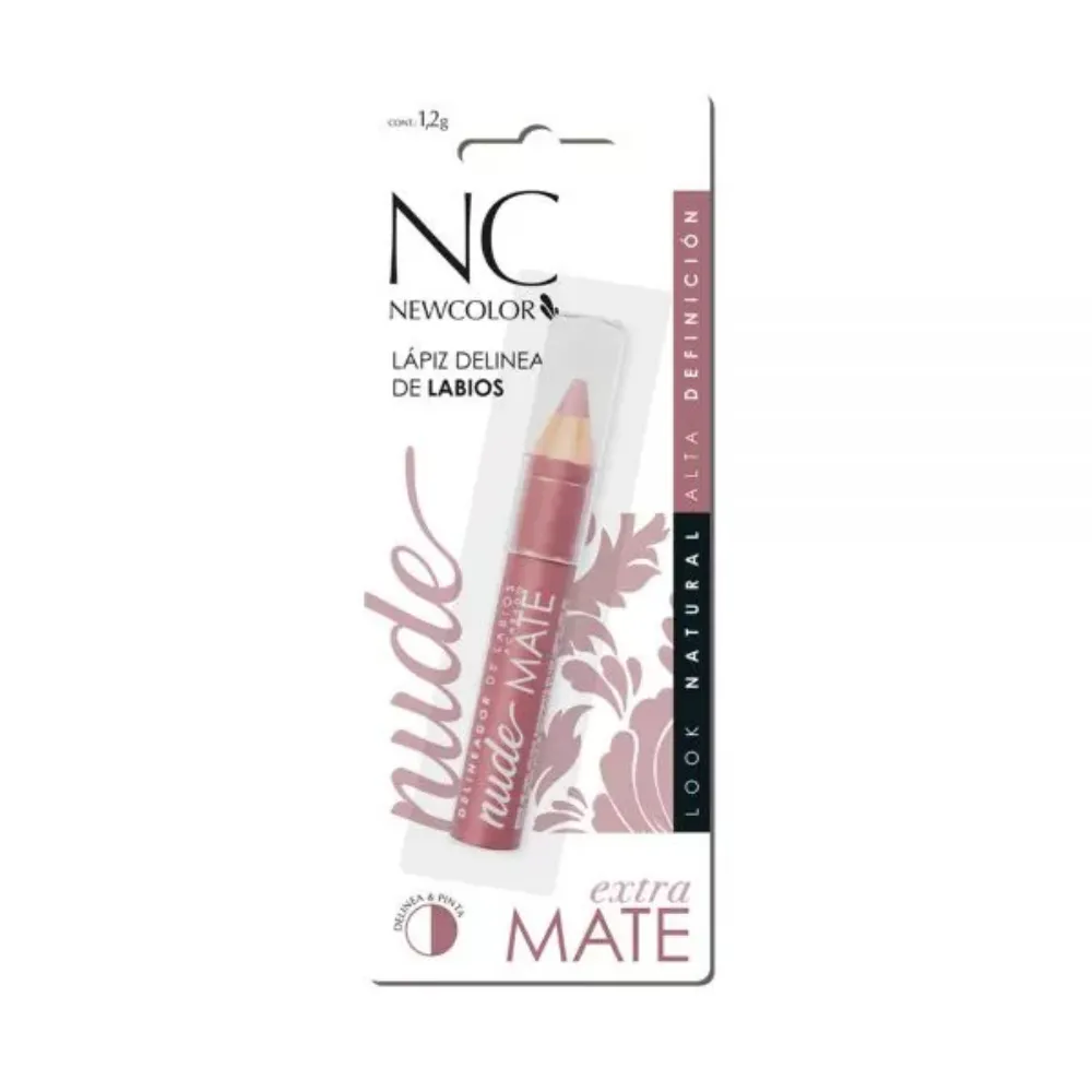 Imagen de NEW COLOR LAPIZ DE LABIOS MATE NUDE