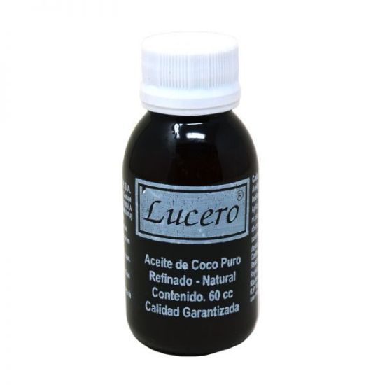 Imagen de LUCERO ACEITE DE COCO NATURAL 60ML