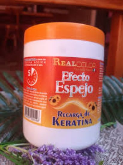 Imagen de RECARGA DE QUERATINA REAL COLOR 500GR