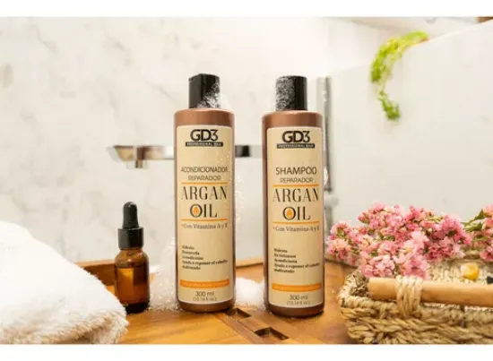 Imagen de KIT SHAMPOO+ACONDICIONADOR ARGAN 300ML