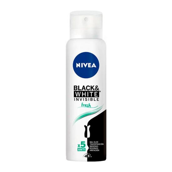 Imagen de DESOD.NIVEA SRAY BLACK WHITE INVISILE DAMA 150ML