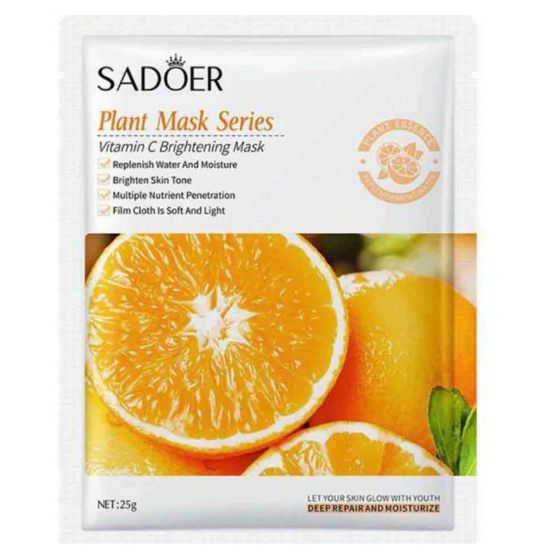 Imagen de MASCARILLA FACIAL VITAMINA C SADOER SD80045