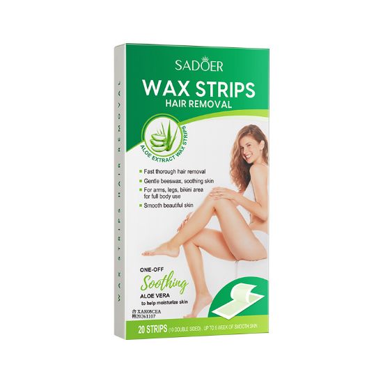 Imagen de HOJAS DEPILATORIAS ALOE VERA X20