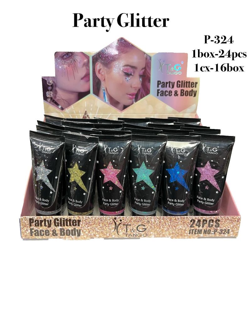 Imagen de GLITTER PARA ROSTRO Y CUERPO P-324