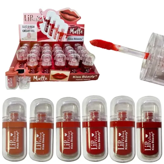 Imagen de LABIAL VELVET MATTE KISS BEAUTY 70520-03
