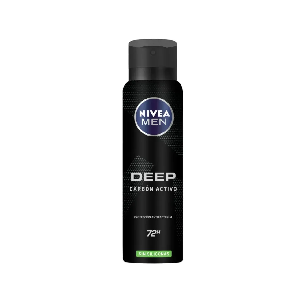 Imagen de NIVEA DEO SPRAY DEEP CARBON ACTIVO 150ML
