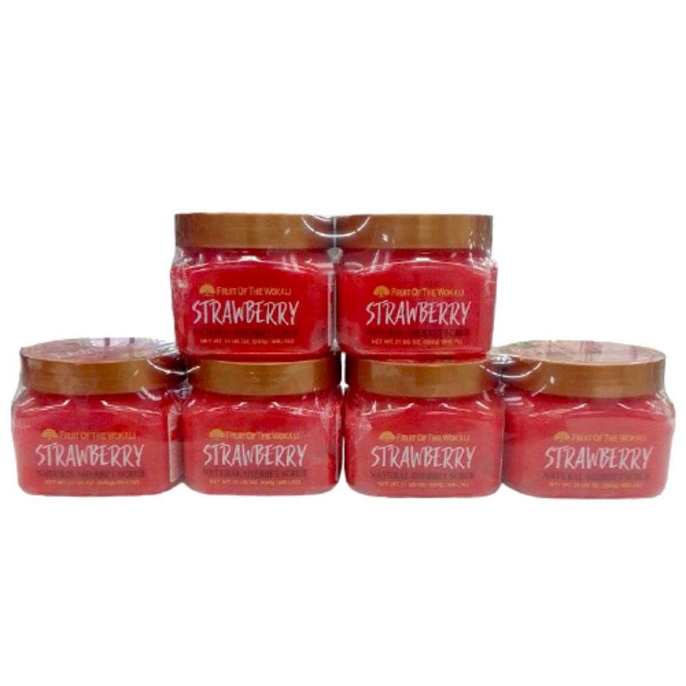 Imagen de WOKALI WKL762 NATURAL SHERBET SCRUB STRAWBERRY
