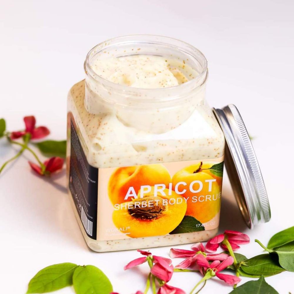 Imagen de WOKALI WKL732 SHERBET BODY SCRUB APRICOT 350ML