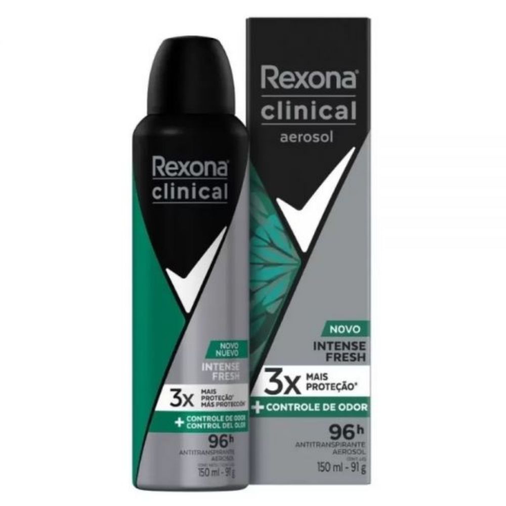 Imagen de REXONA CLINICAL AEROSOL INTENSE FRESH 150ML