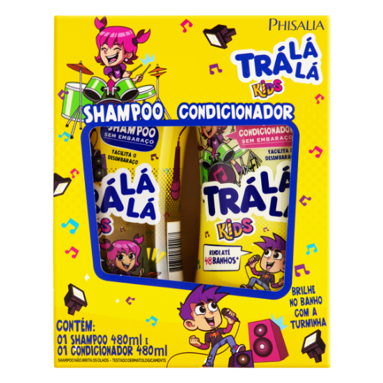 Imagen de PHISALIA SH+ACOND KIDS DESENR 960ML