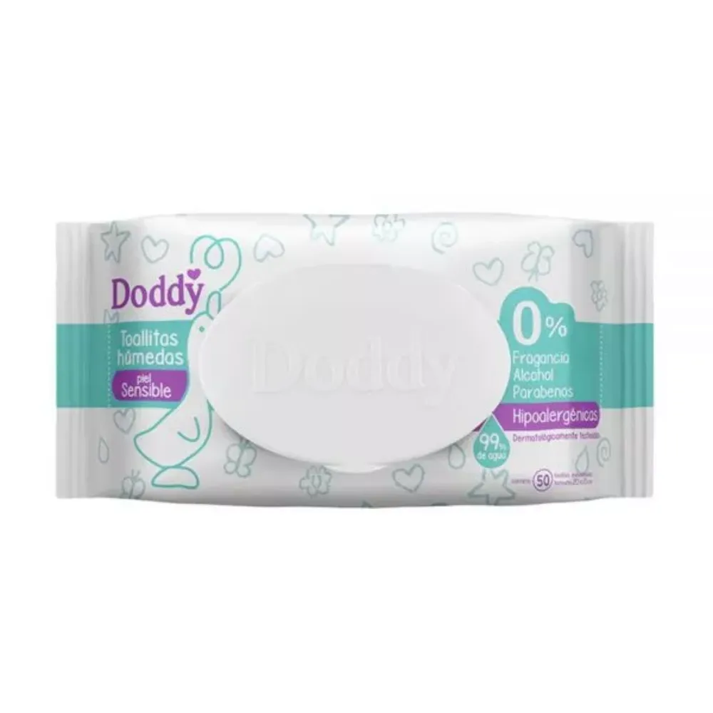 Imagen de TOALLITA HUMEDA DODDY 50U
