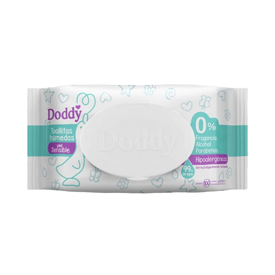Imagen de TOALLITA HUMEDA DODDY 100U