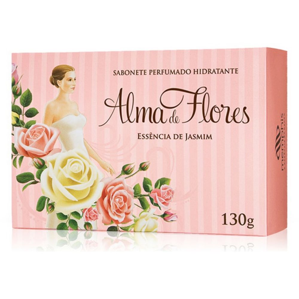 Imagen de ALMA DE FLORES JAB JAZMIN 130GR
