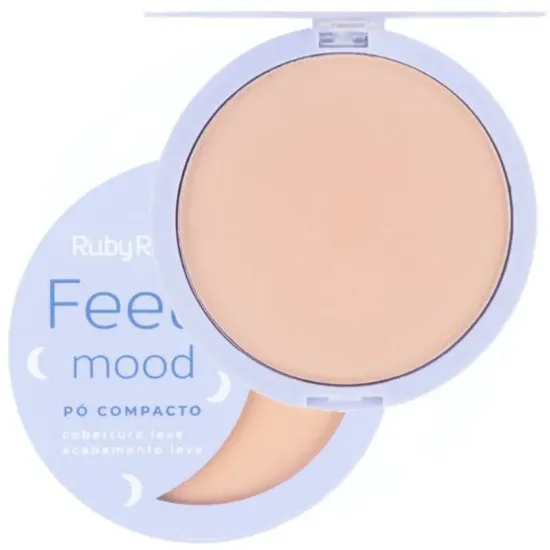 Imagen de POLVO FACIAL G1 FEELS RUBY ROSE HB-7232 PC05