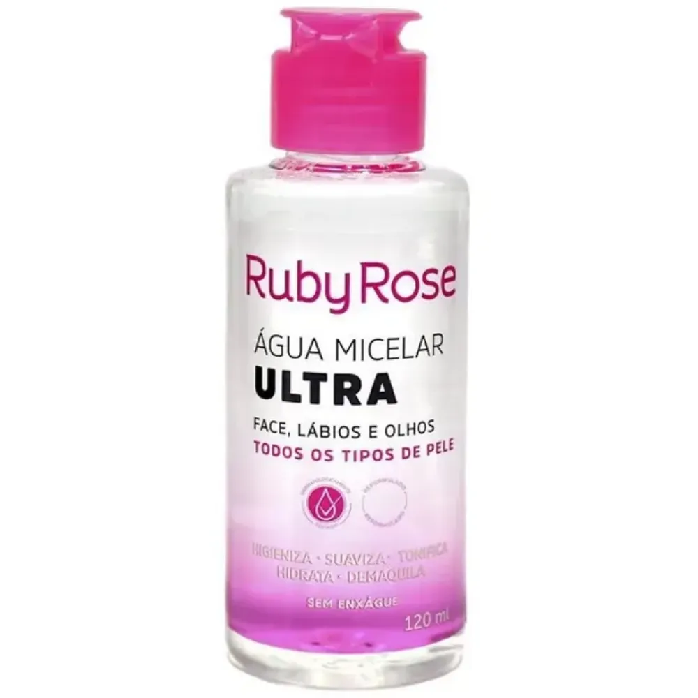 Imagen de AGUA MICELAR 120ML RUBY ROSE HB-300