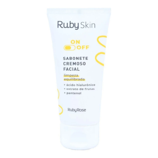Imagen de JABON CREMOSO  FACIAL ON -OFF RUBY ROSE HB-327