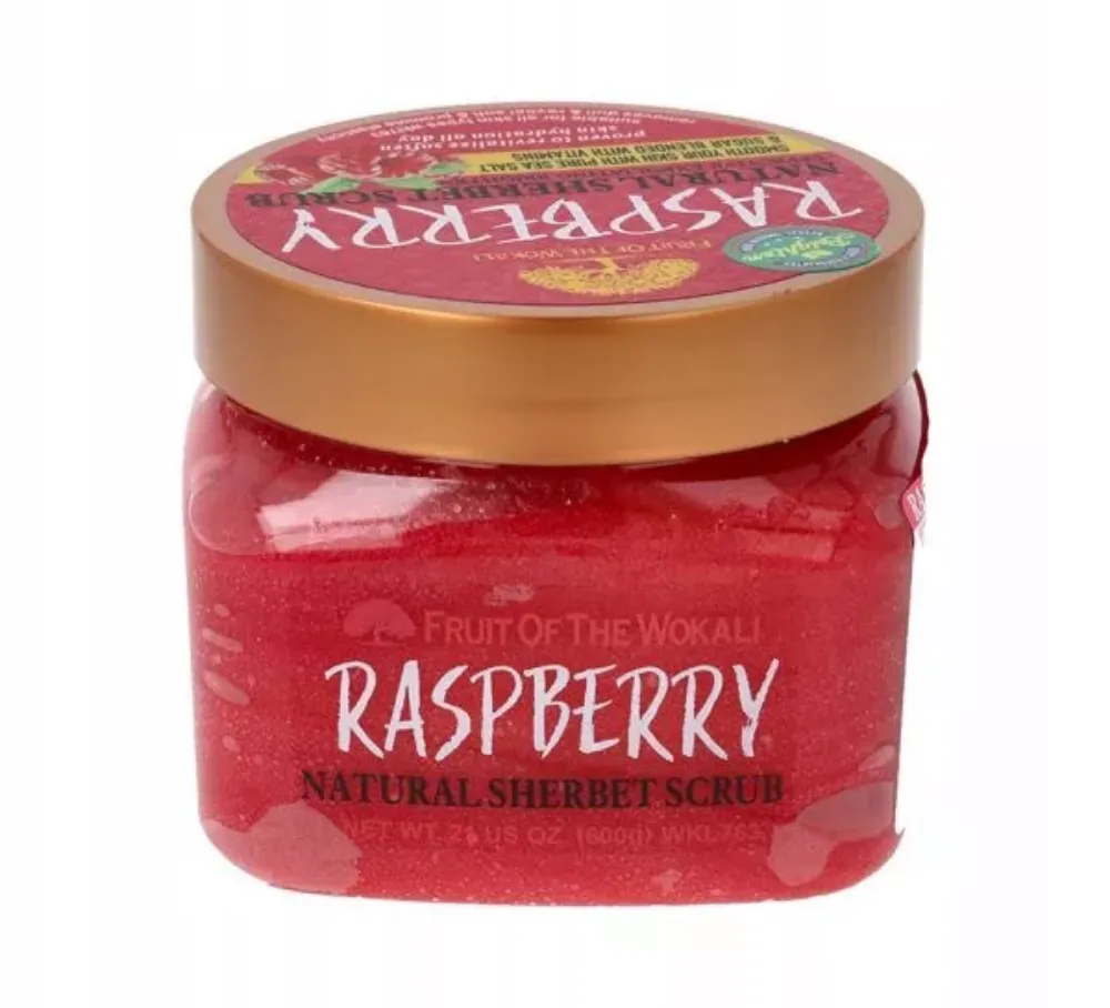 Imagen de WOKALI WKL763 NATURAL SHERBET SCRUB RASPBERRY