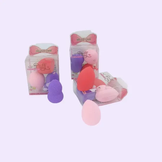 Imagen de MEI QI LAM SET DE 3 ESPONJITAS SH072-1