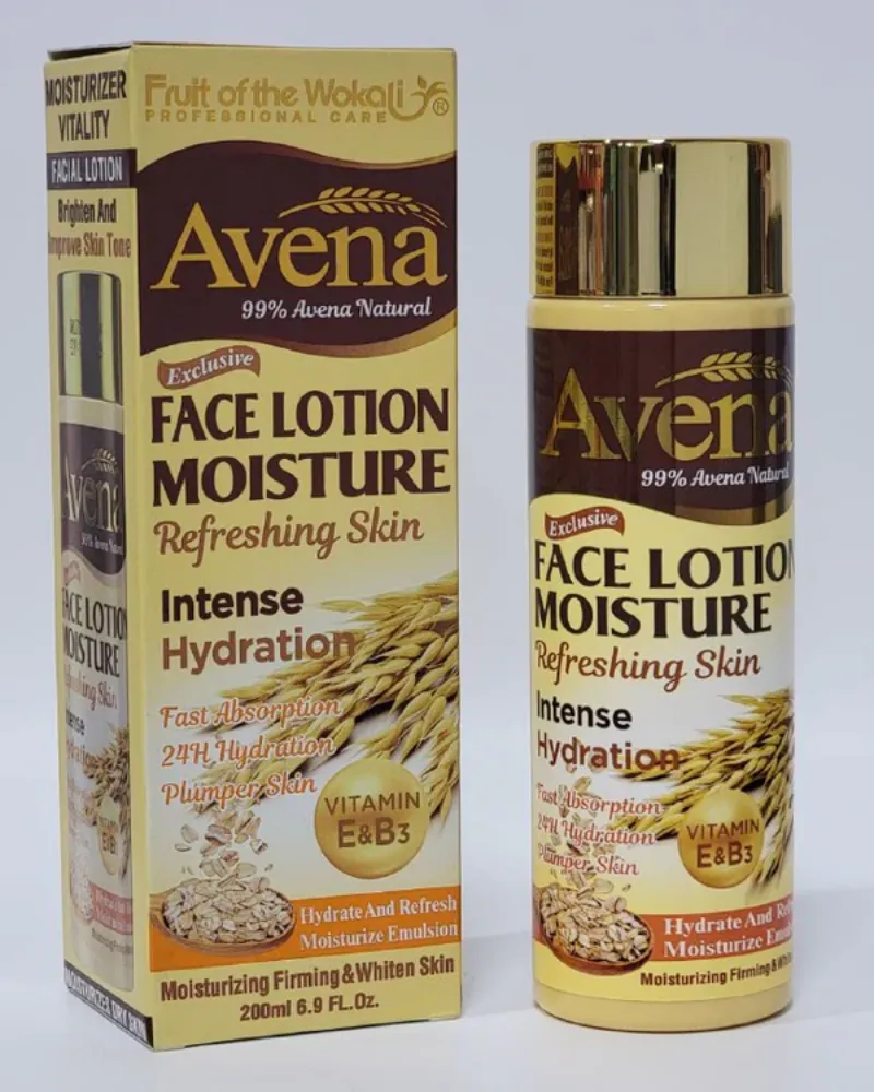 Imagen de LOCION FACIAL DE AVENA WOKALI HA-3121