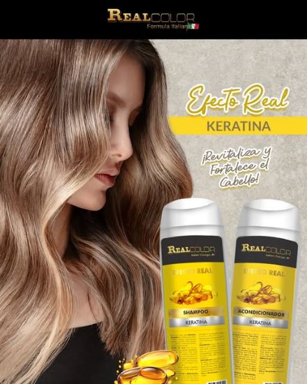 Imagen de ACONDICIONADOR QUERATINA REAL COLOR