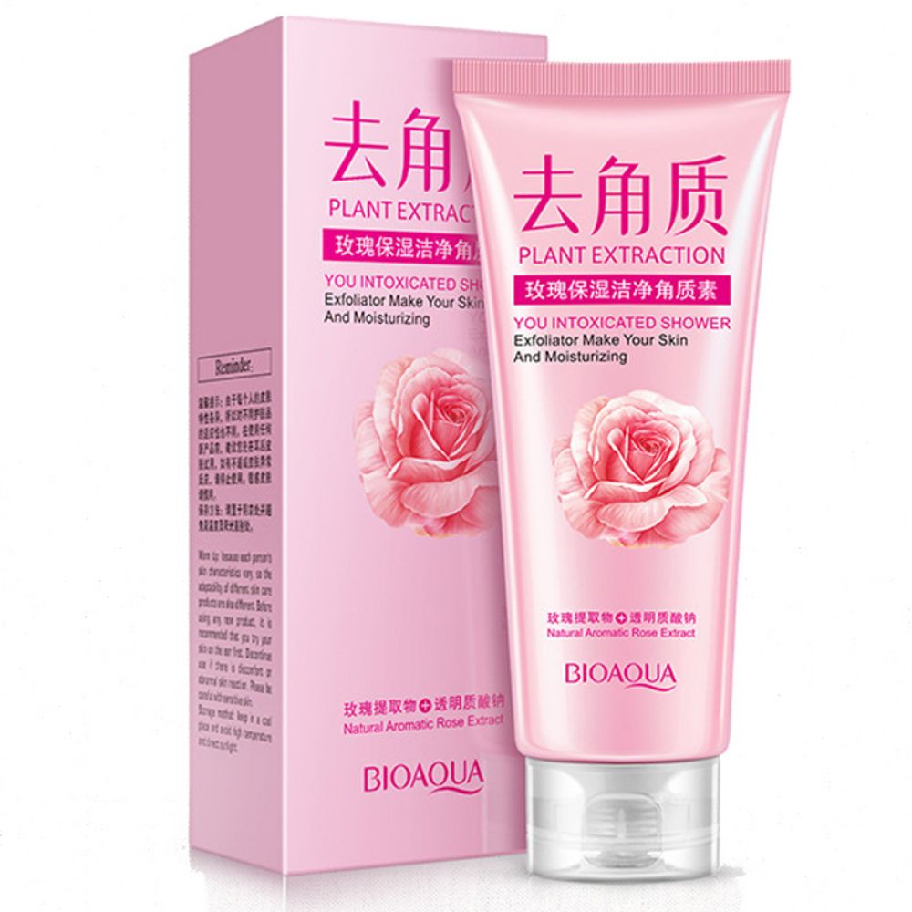 Imagen de BIOAQUA BQY06653 GEL EXFOLIANTE ROSA 120G