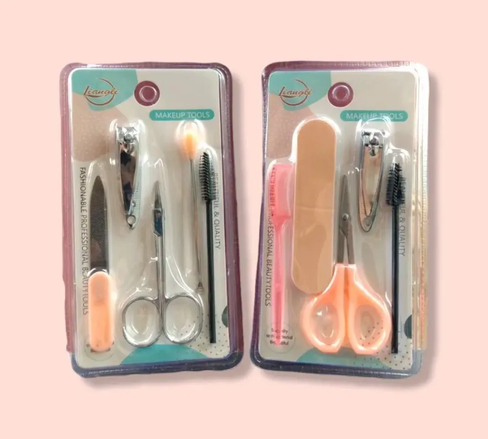 Imagen de KIT DE CEJAS C/ CORTA UÑAS 5 PCS 6423
