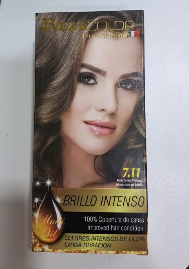 Imagen de REAL COLOR TINTEKIT 7.11 RUBIO CENIZA