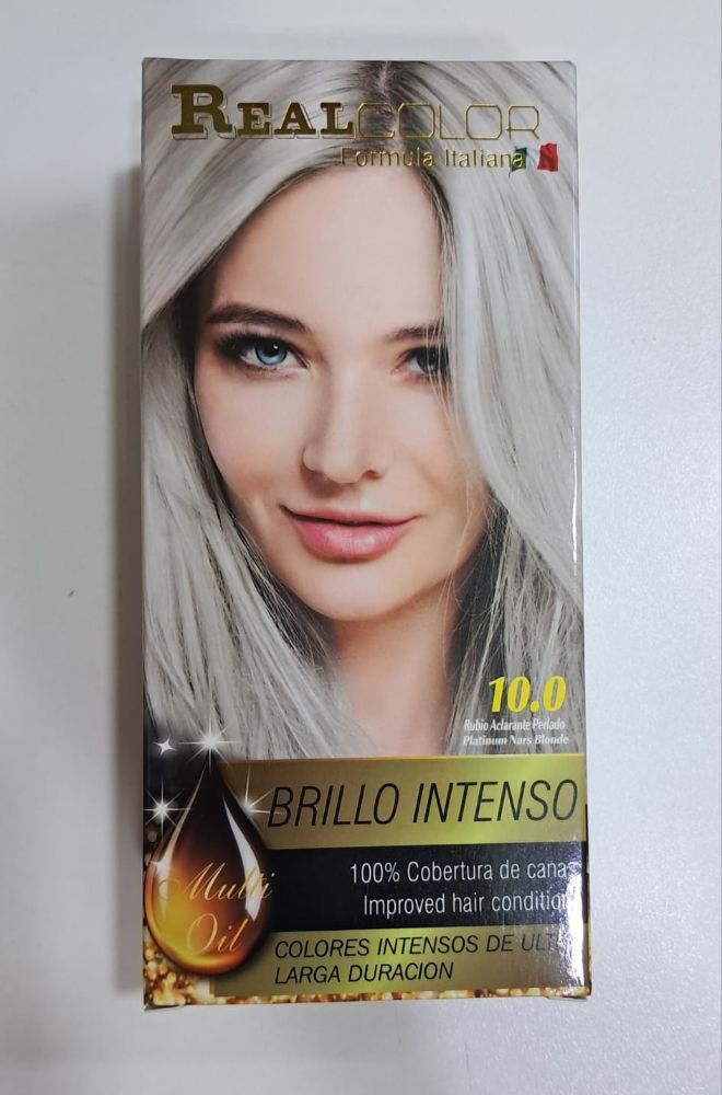 Imagen de REAL COLOR TINTEKIT 10.0 RUBIO ACLARANTE PERLADO