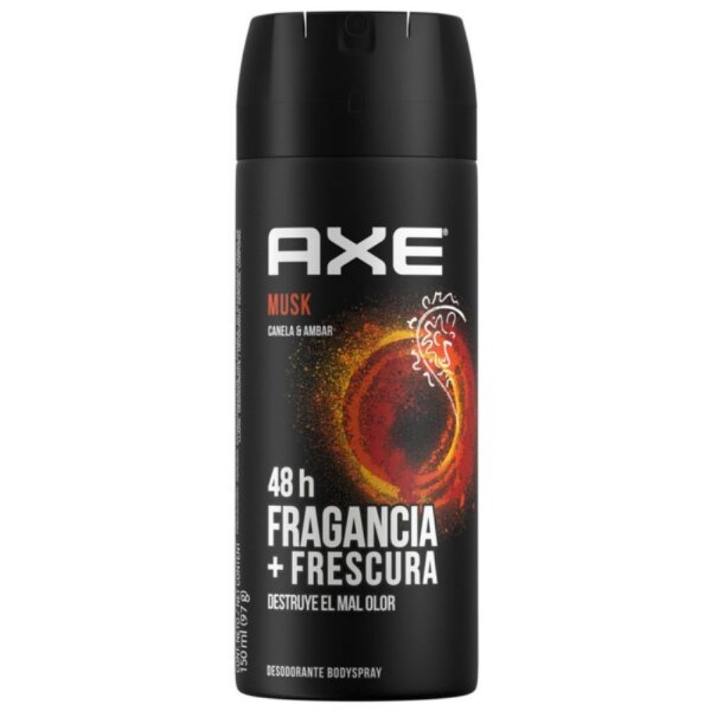 Imagen de DESODORANTE AXE MUSK CANELA&AMBAR 150ML