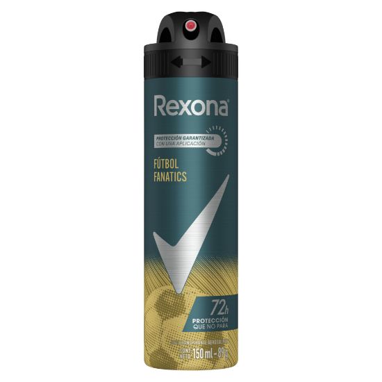 Imagen de DESODORANTE SPRAY REXONA FUTBOL FANATICS 150ML
