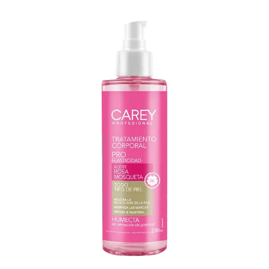 Imagen de CAREY ACEITE CORPORAL ROSA MOSQ. 200ML