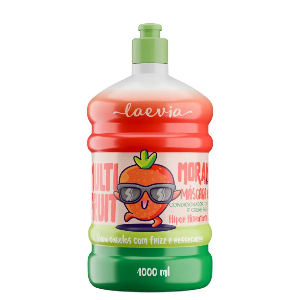 Imagen de LAEVIA CREMA FRUIT MORANGO 3 EN 1 1000ML
