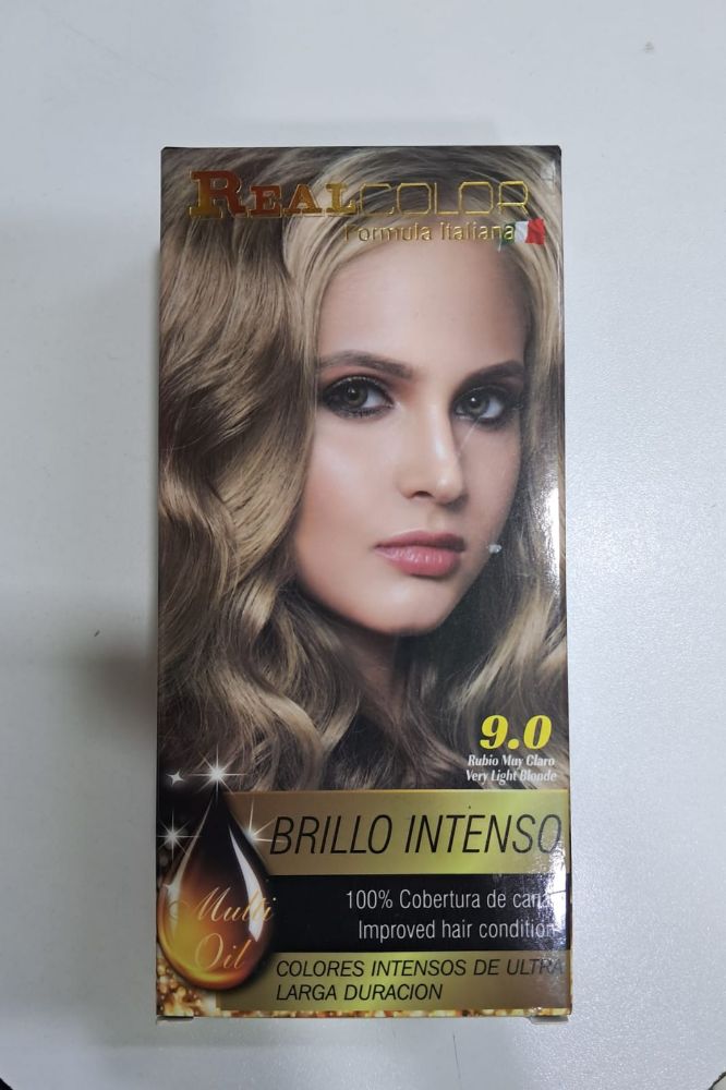 Imagen de REAL COLOR TINTEKIT 9.0 RUBIO MUY CLARO