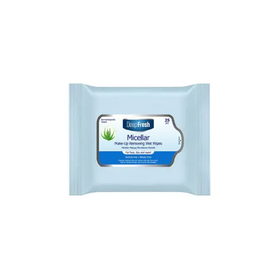 Imagen de TOALLITA HUMC/ AGUA MICELAR DEEP FRSH 25PCS