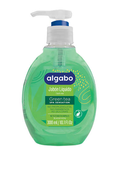 Imagen de ALGABO JABON LIQUIDO 300ML VERDE