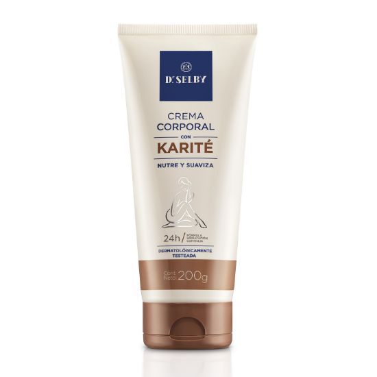 Imagen de CREMA CORPORAL CON KARITE 200G