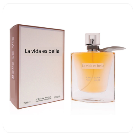 Imagen de PERFUME LA VIDA ES BELLA B807