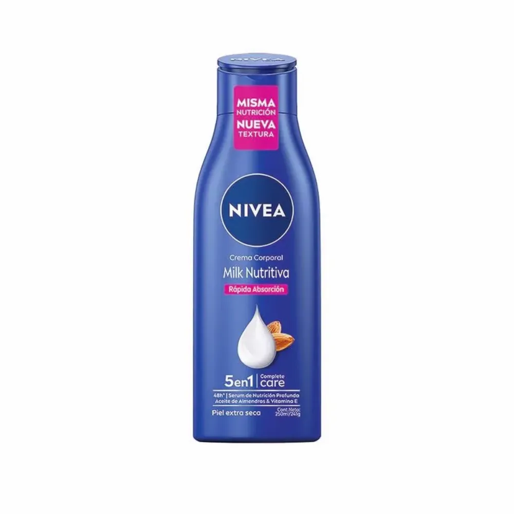 Imagen de CREMA CORPORAL NIVEA MILK NUTRITIVA 250ML