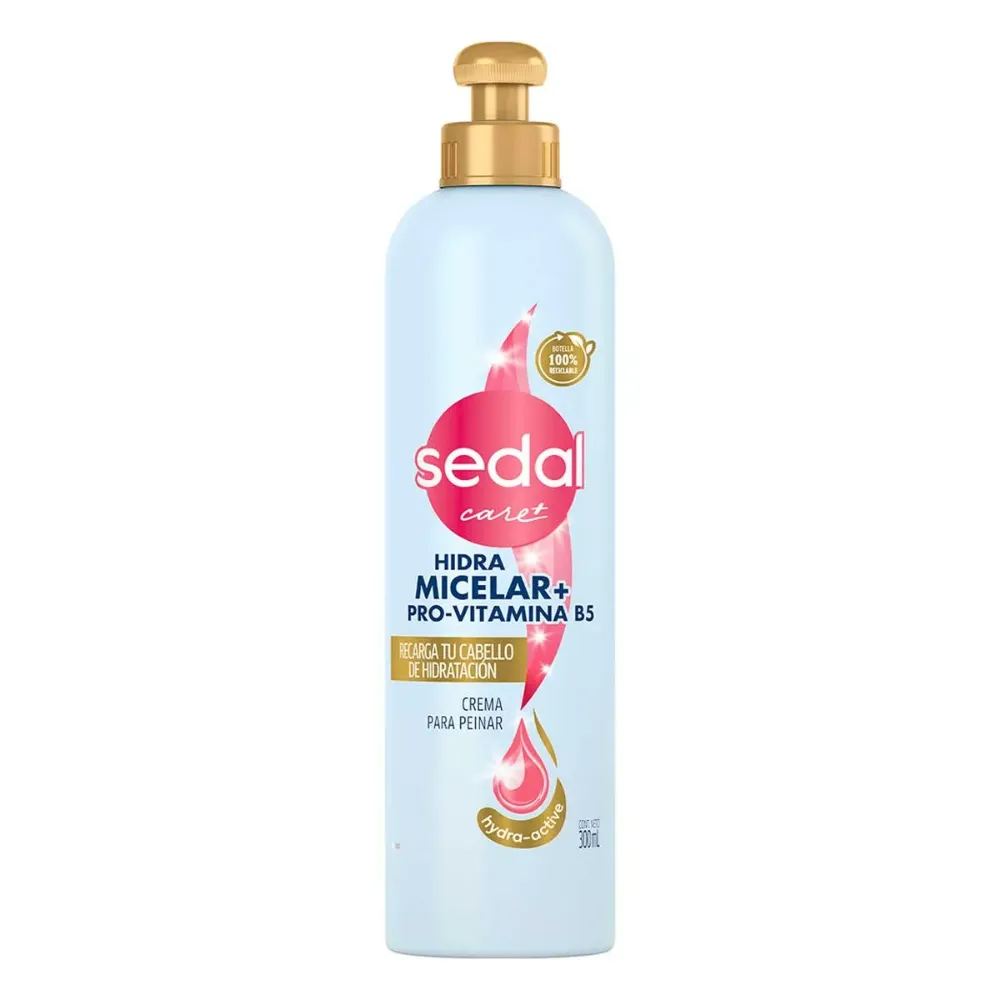 Imagen de SEDAL CREMA PARA PEINAR HIALURONICO+VITAM.A