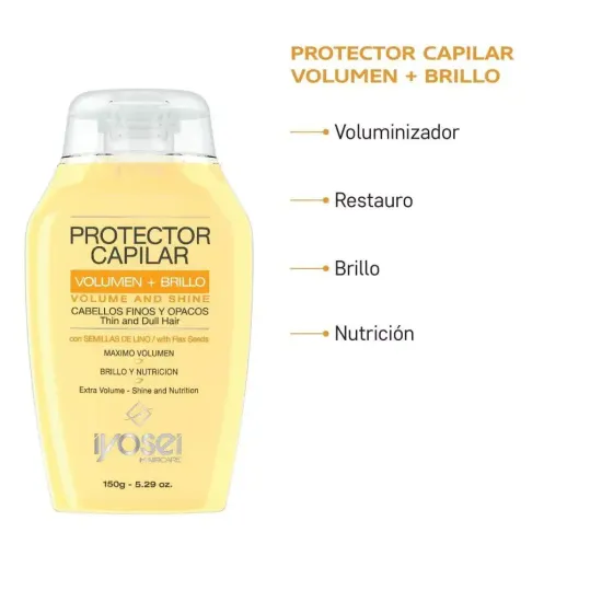 Imagen de PROTECTOR CAPILAR C/SEMILLA DE LINO IYOSEI 150G