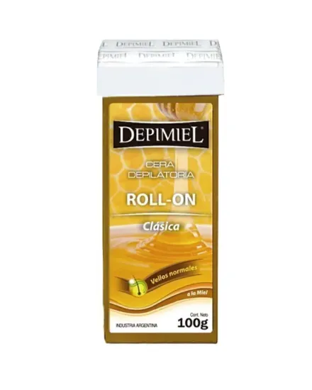 Imagen de CERA DEPILADORA ROLL-ON CLASICA DEPIMIEL 100