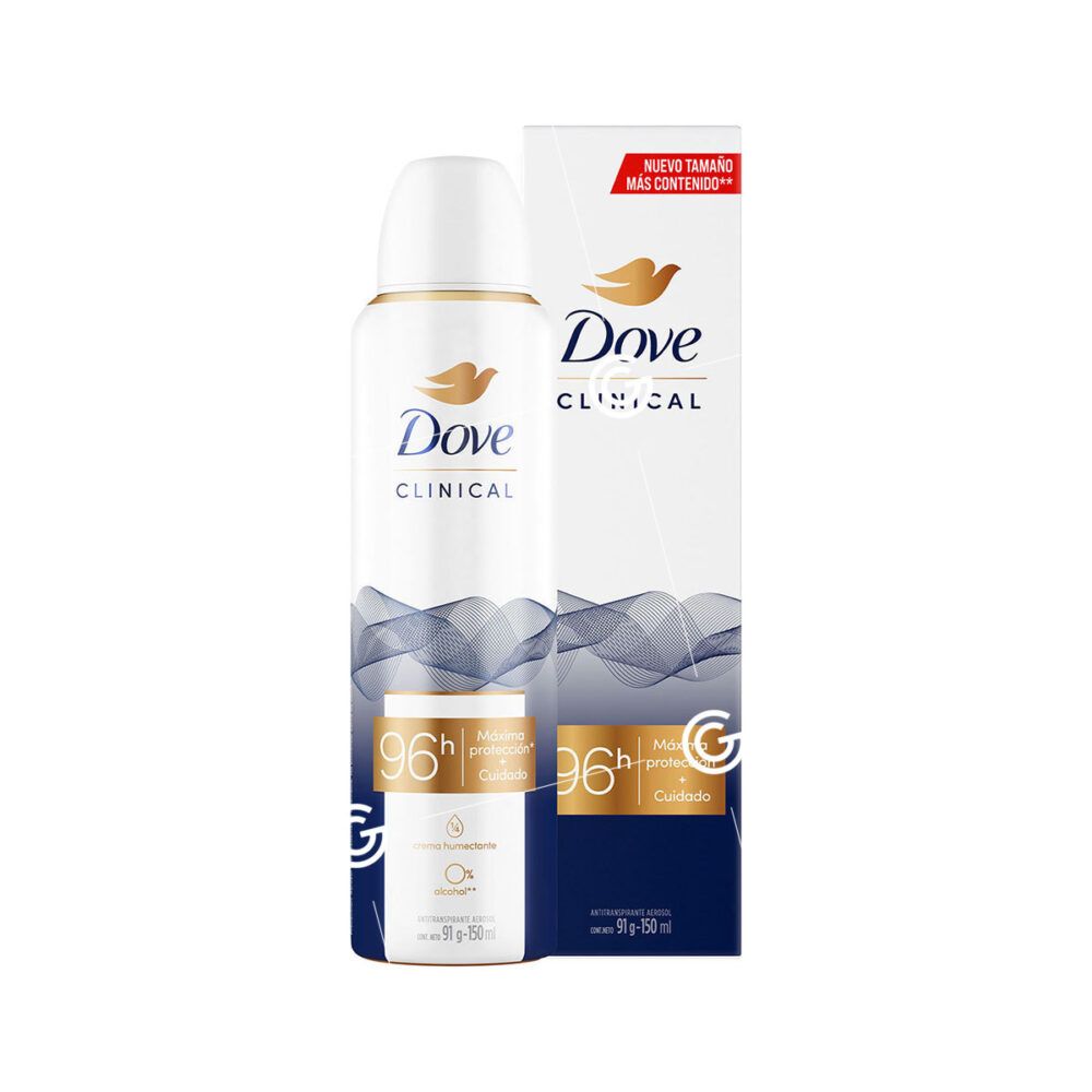 Imagen de DESOD.DOVE CLINICAL 96H 150ML
