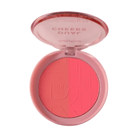 Imagen de RUBOR COMPACTO DUAL CHEEKS L/R RUBY ROSE HB-M03-3