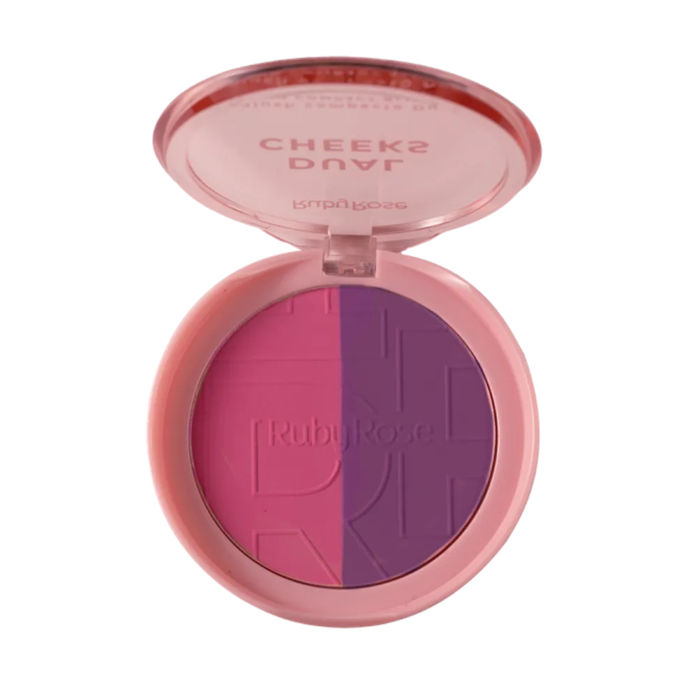 Imagen de RUBOR COMPACTO DUAL CHEEKS L/R RUBY ROSE HB-M03-5